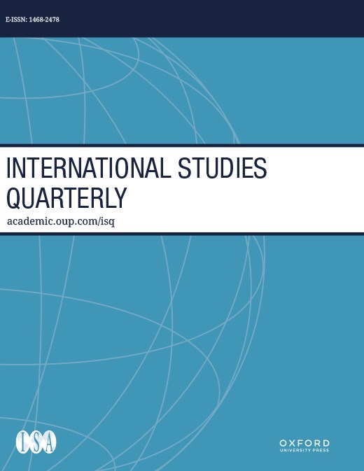 International Studies Quarterly cover